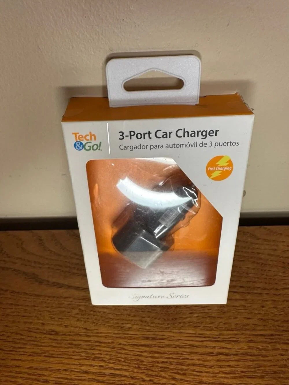 Tech & Go! 3-Port Car Charger Signature Series Fast Charging